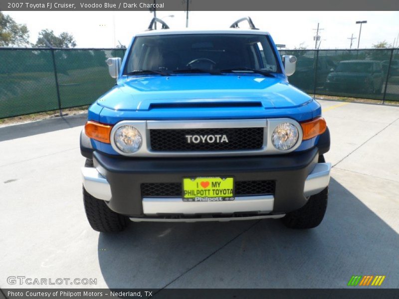 Voodoo Blue / Dark Charcoal 2007 Toyota FJ Cruiser