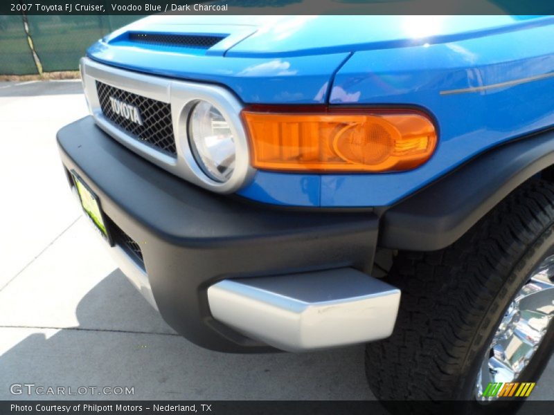 Voodoo Blue / Dark Charcoal 2007 Toyota FJ Cruiser