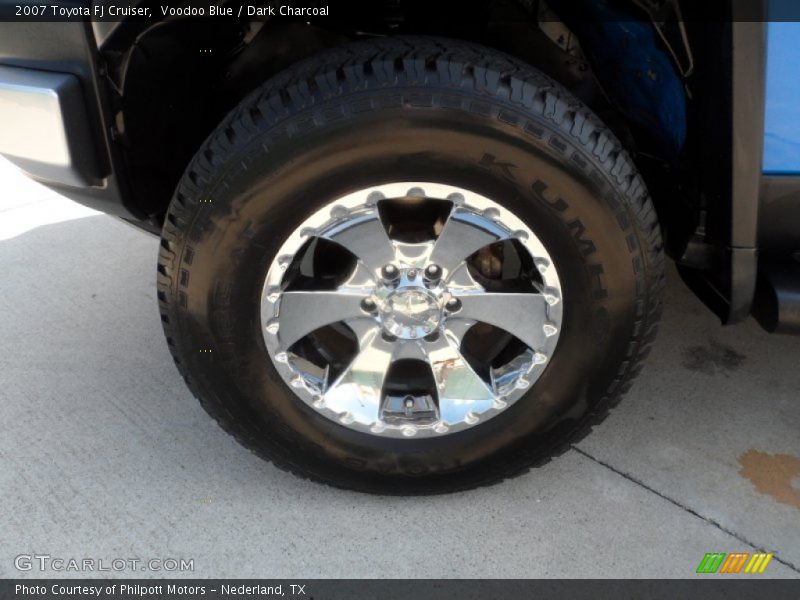 Voodoo Blue / Dark Charcoal 2007 Toyota FJ Cruiser