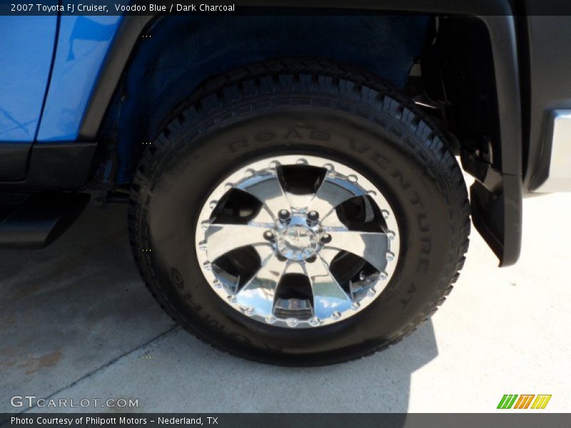 Voodoo Blue / Dark Charcoal 2007 Toyota FJ Cruiser
