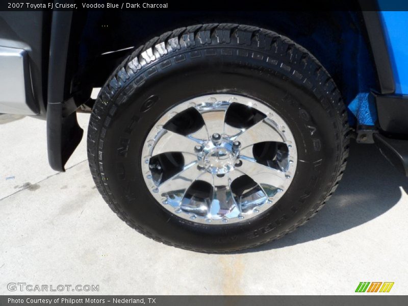 Voodoo Blue / Dark Charcoal 2007 Toyota FJ Cruiser