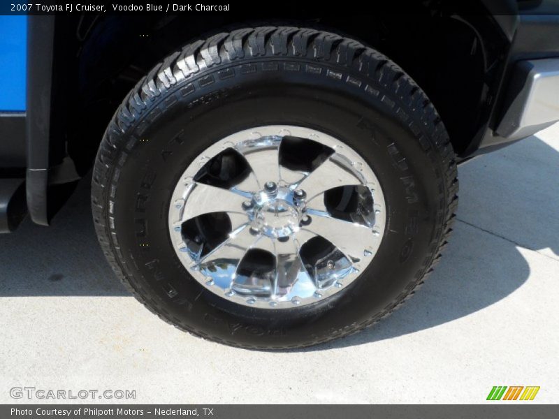 Voodoo Blue / Dark Charcoal 2007 Toyota FJ Cruiser