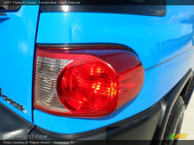 Voodoo Blue / Dark Charcoal 2007 Toyota FJ Cruiser