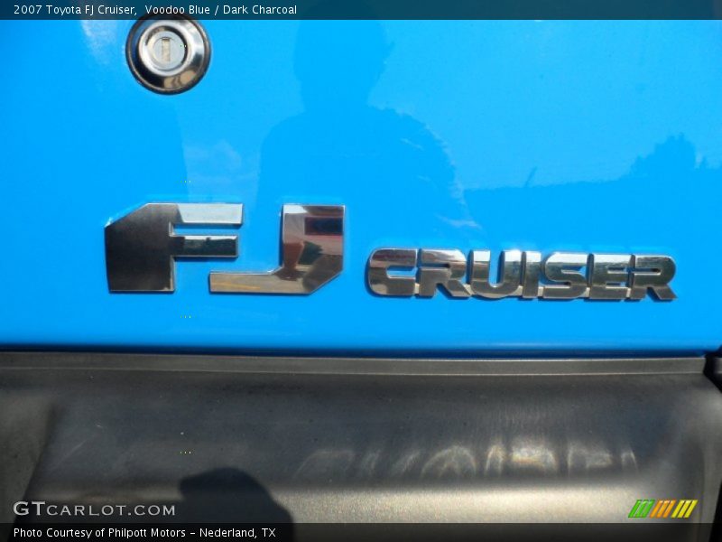 Voodoo Blue / Dark Charcoal 2007 Toyota FJ Cruiser