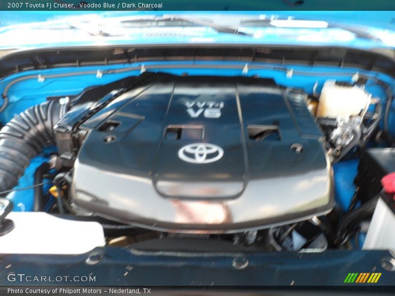 Voodoo Blue / Dark Charcoal 2007 Toyota FJ Cruiser
