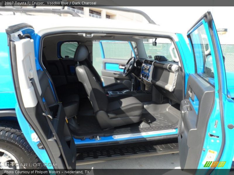 Voodoo Blue / Dark Charcoal 2007 Toyota FJ Cruiser