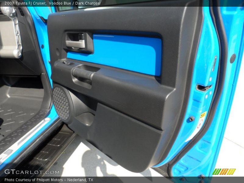 Voodoo Blue / Dark Charcoal 2007 Toyota FJ Cruiser