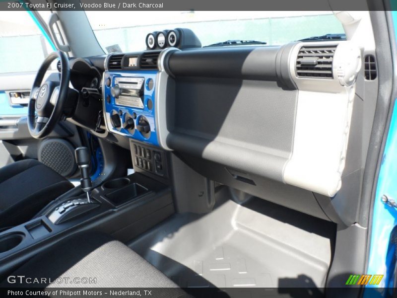 Voodoo Blue / Dark Charcoal 2007 Toyota FJ Cruiser