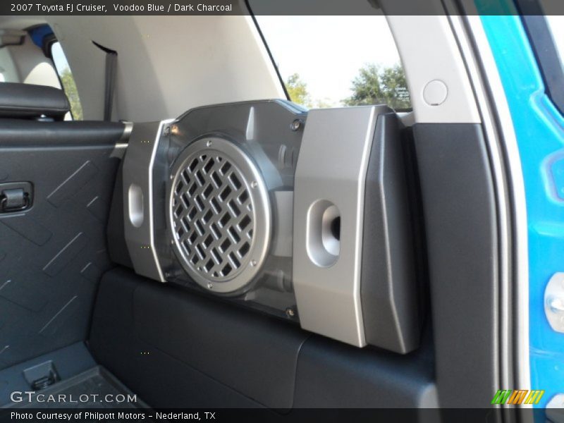 Voodoo Blue / Dark Charcoal 2007 Toyota FJ Cruiser