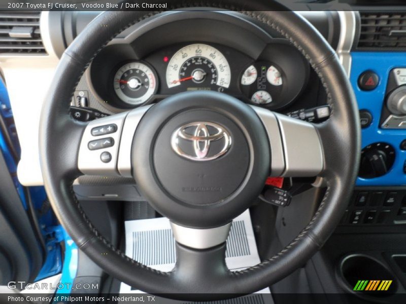 Voodoo Blue / Dark Charcoal 2007 Toyota FJ Cruiser