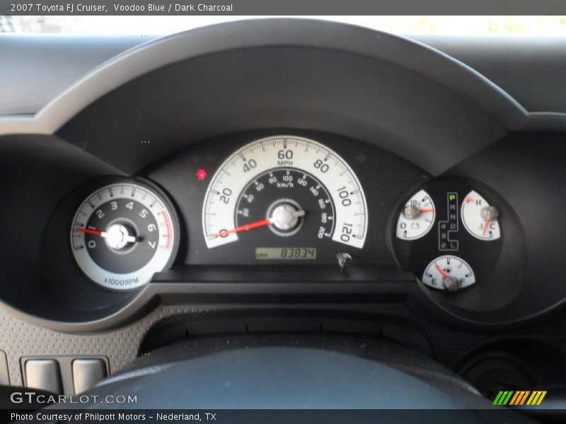 Voodoo Blue / Dark Charcoal 2007 Toyota FJ Cruiser