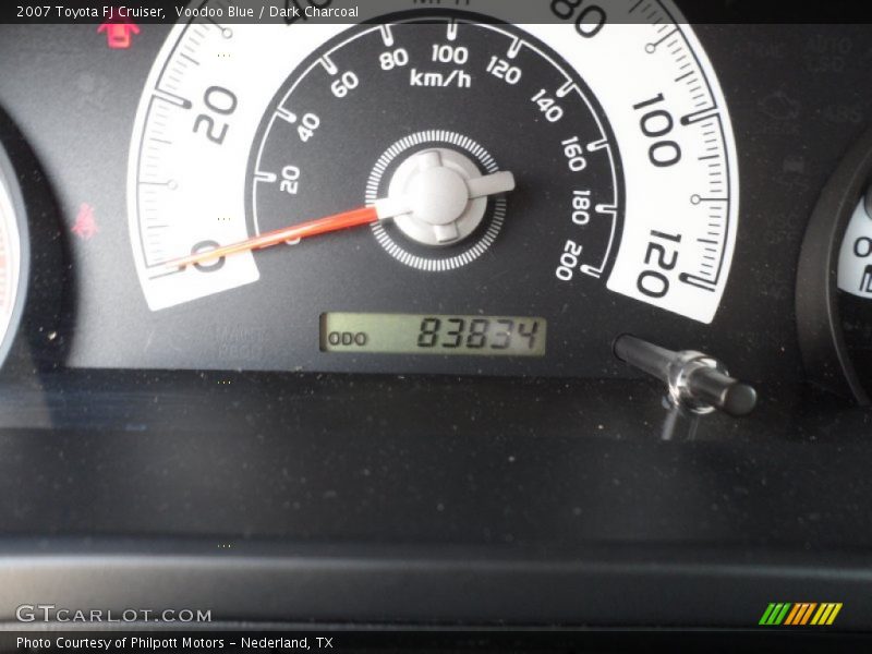 Voodoo Blue / Dark Charcoal 2007 Toyota FJ Cruiser