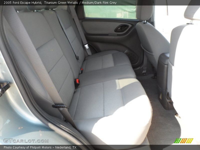 Titanium Green Metallic / Medium/Dark Flint Grey 2005 Ford Escape Hybrid