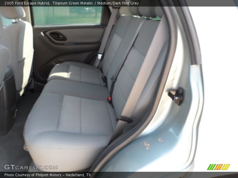 Titanium Green Metallic / Medium/Dark Flint Grey 2005 Ford Escape Hybrid