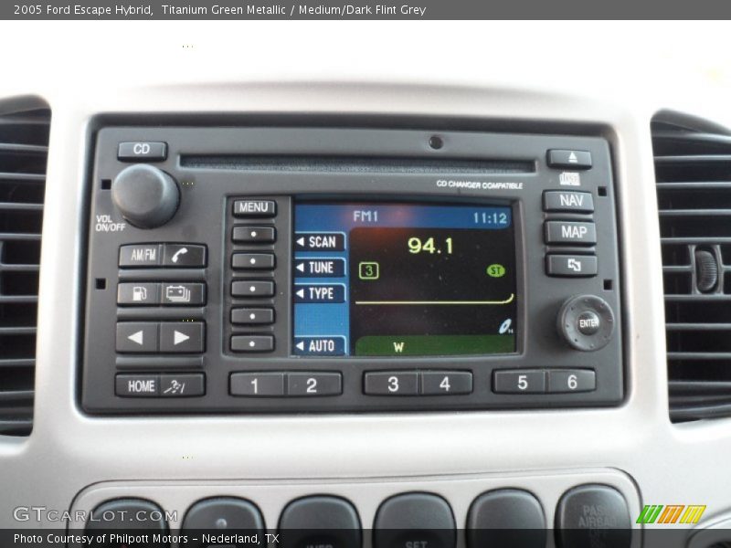 Audio System of 2005 Escape Hybrid
