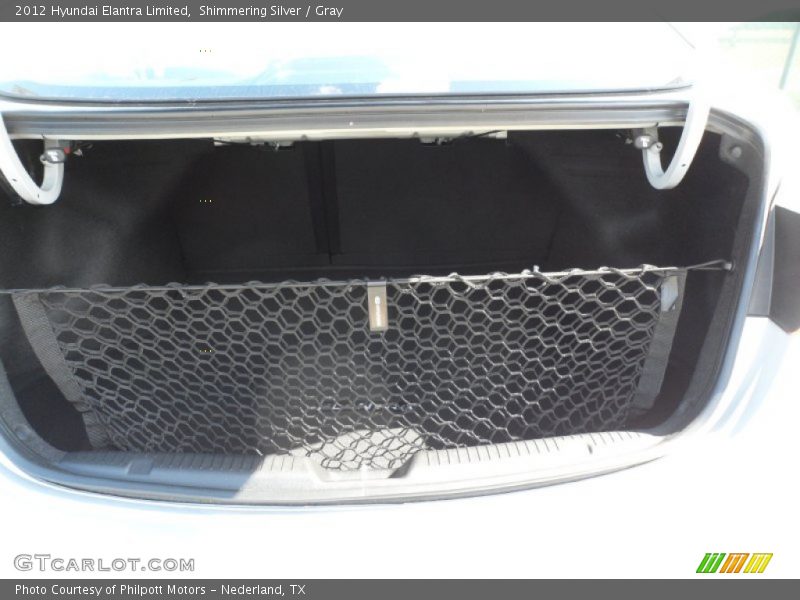 Shimmering Silver / Gray 2012 Hyundai Elantra Limited