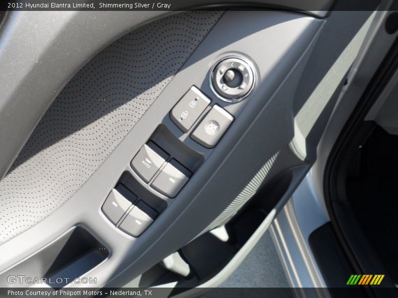 Controls of 2012 Elantra Limited