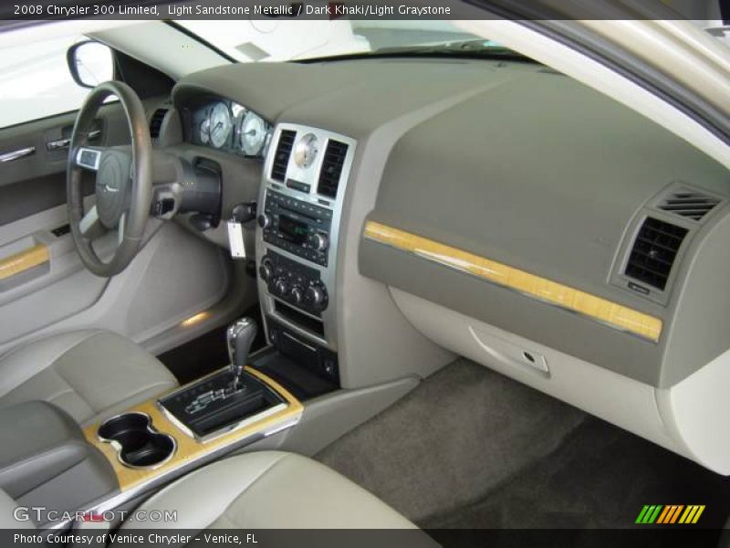 Light Sandstone Metallic / Dark Khaki/Light Graystone 2008 Chrysler 300 Limited
