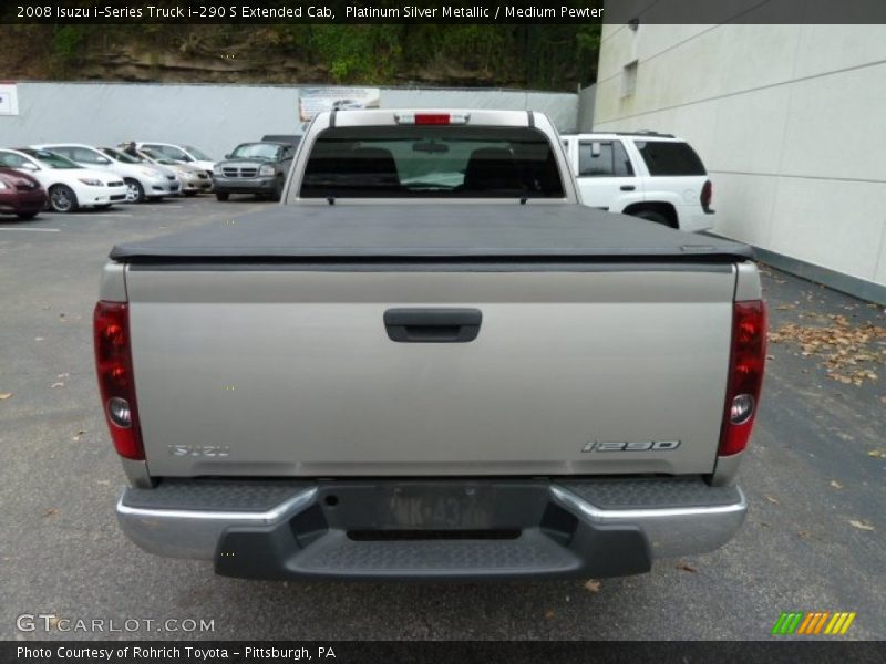 Platinum Silver Metallic / Medium Pewter 2008 Isuzu i-Series Truck i-290 S Extended Cab