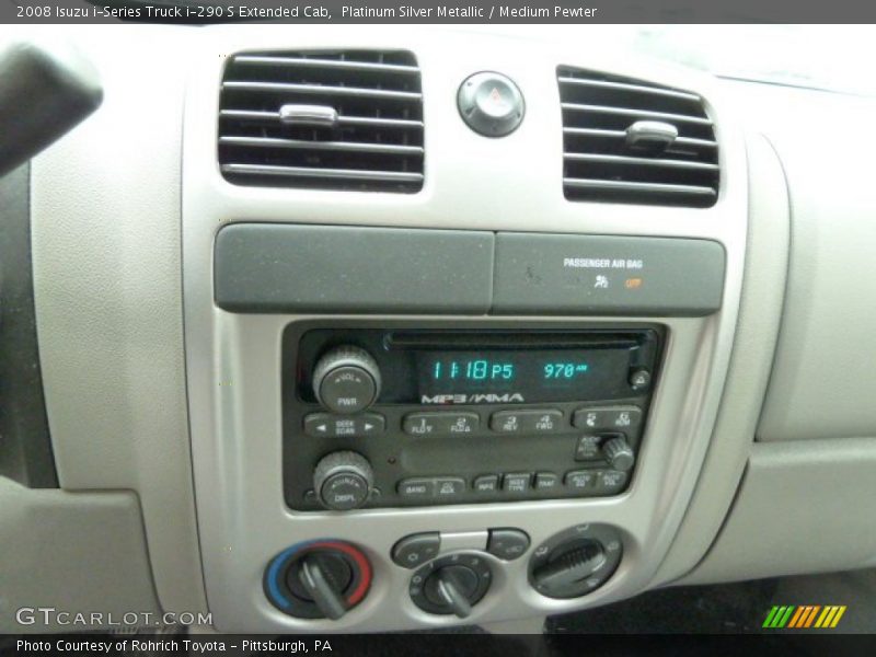 Controls of 2008 i-Series Truck i-290 S Extended Cab