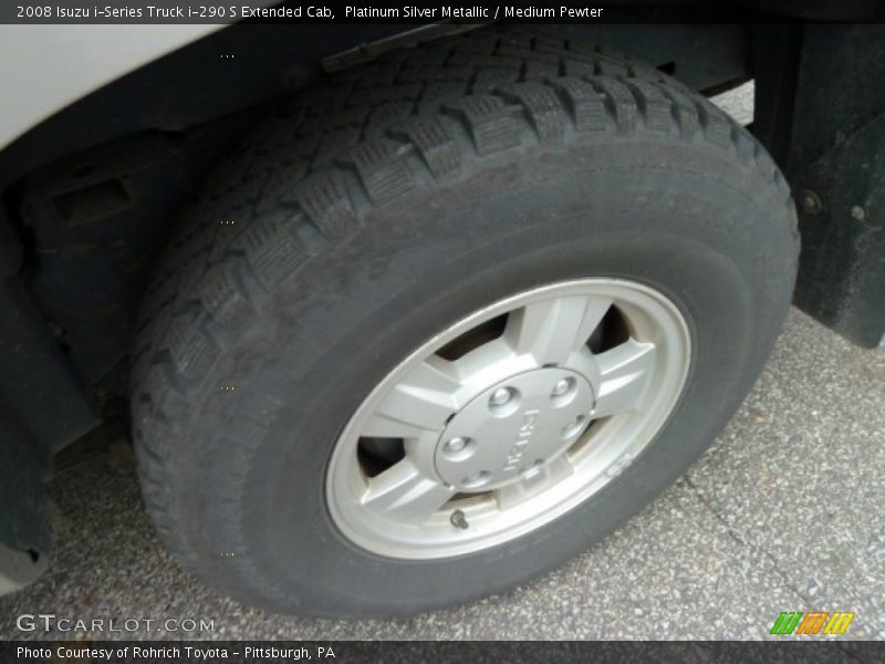 Platinum Silver Metallic / Medium Pewter 2008 Isuzu i-Series Truck i-290 S Extended Cab