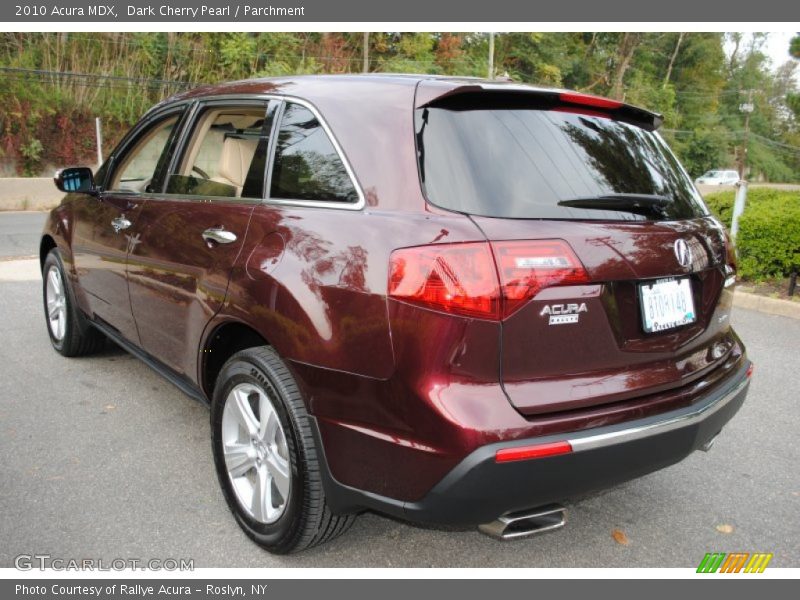 Dark Cherry Pearl / Parchment 2010 Acura MDX