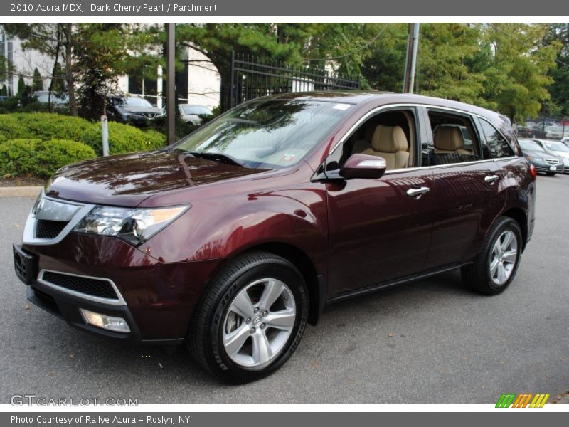 Dark Cherry Pearl / Parchment 2010 Acura MDX