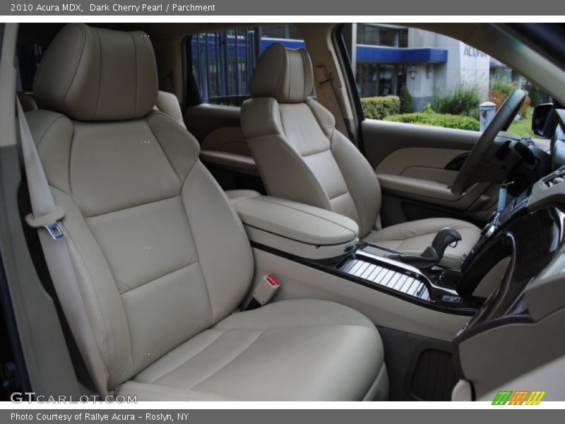 Dark Cherry Pearl / Parchment 2010 Acura MDX