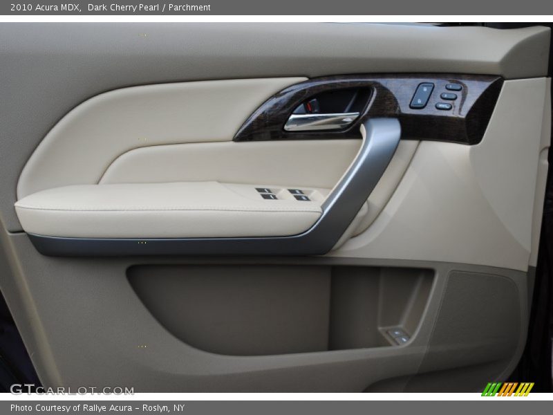 Dark Cherry Pearl / Parchment 2010 Acura MDX