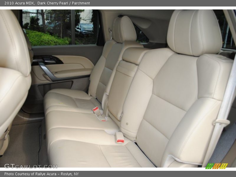 Dark Cherry Pearl / Parchment 2010 Acura MDX
