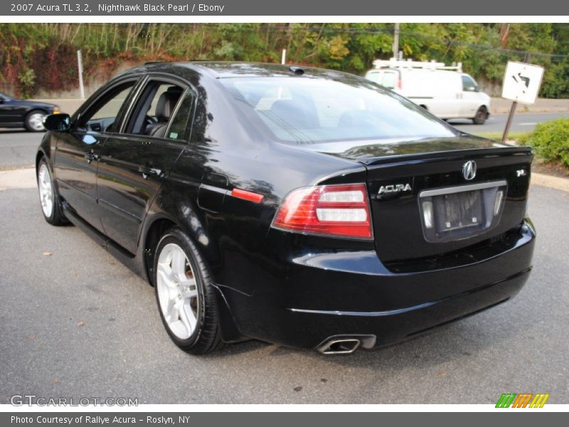Nighthawk Black Pearl / Ebony 2007 Acura TL 3.2