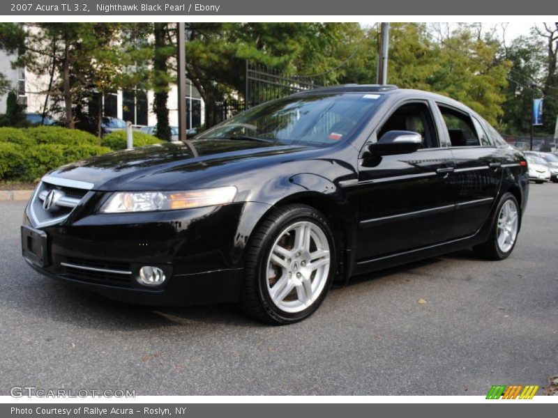 Nighthawk Black Pearl / Ebony 2007 Acura TL 3.2
