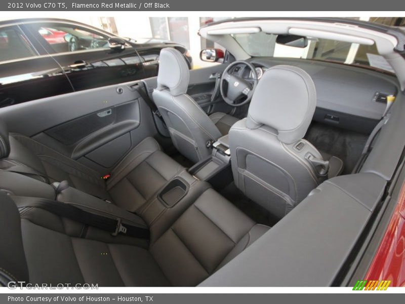  2012 C70 T5 Off Black Interior