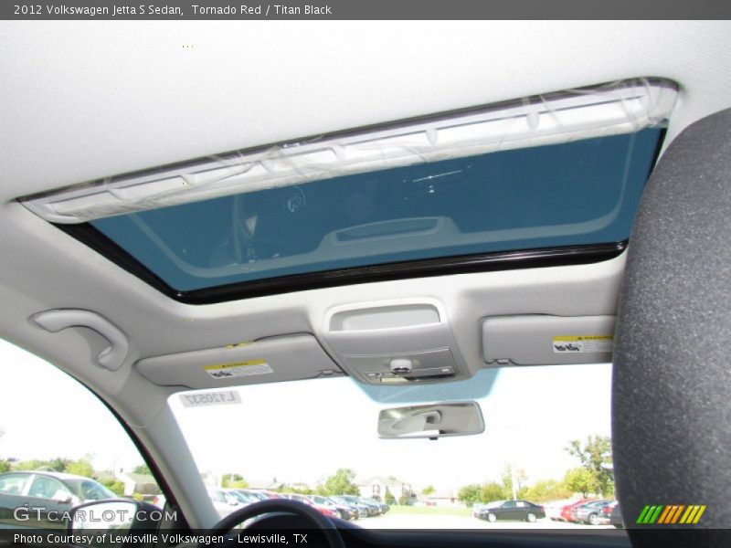 Tornado Red / Titan Black 2012 Volkswagen Jetta S Sedan