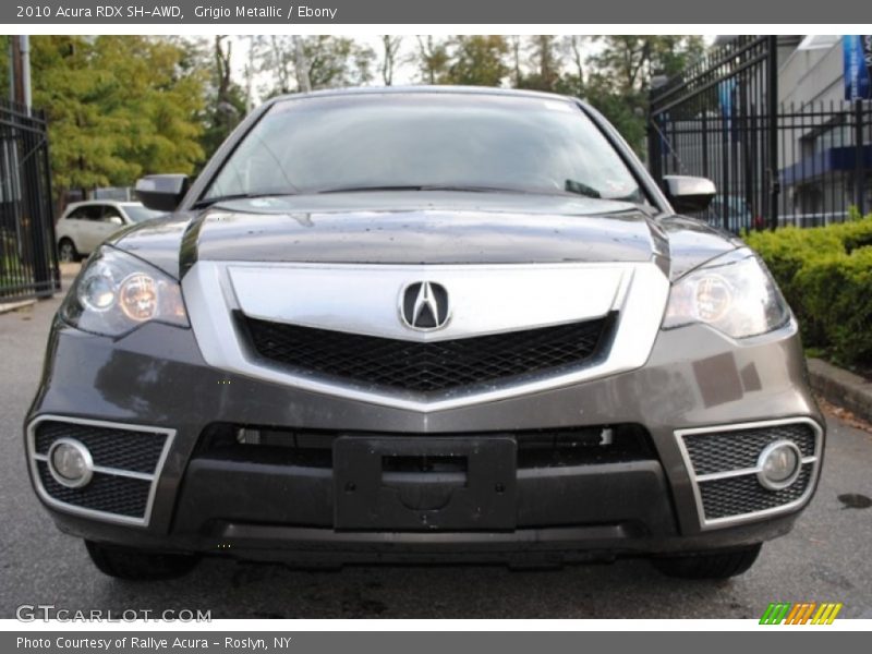 Grigio Metallic / Ebony 2010 Acura RDX SH-AWD