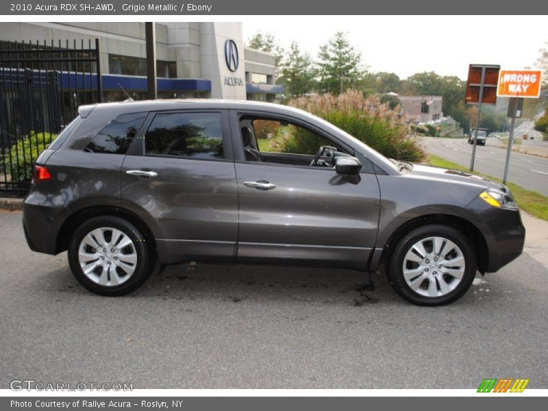 Grigio Metallic / Ebony 2010 Acura RDX SH-AWD