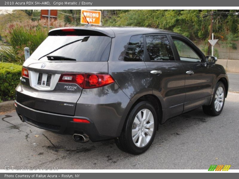 Grigio Metallic / Ebony 2010 Acura RDX SH-AWD