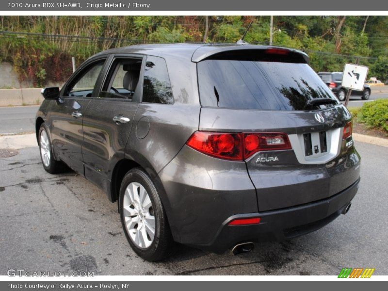 Grigio Metallic / Ebony 2010 Acura RDX SH-AWD