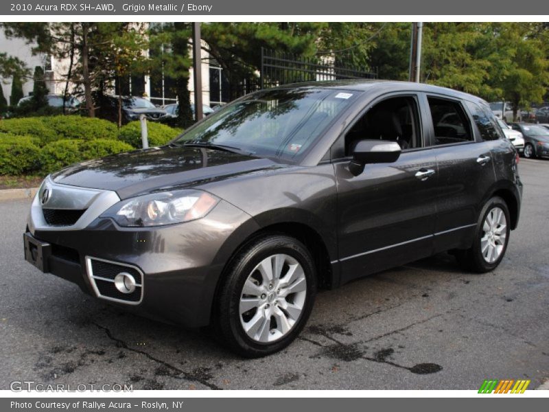 Grigio Metallic / Ebony 2010 Acura RDX SH-AWD