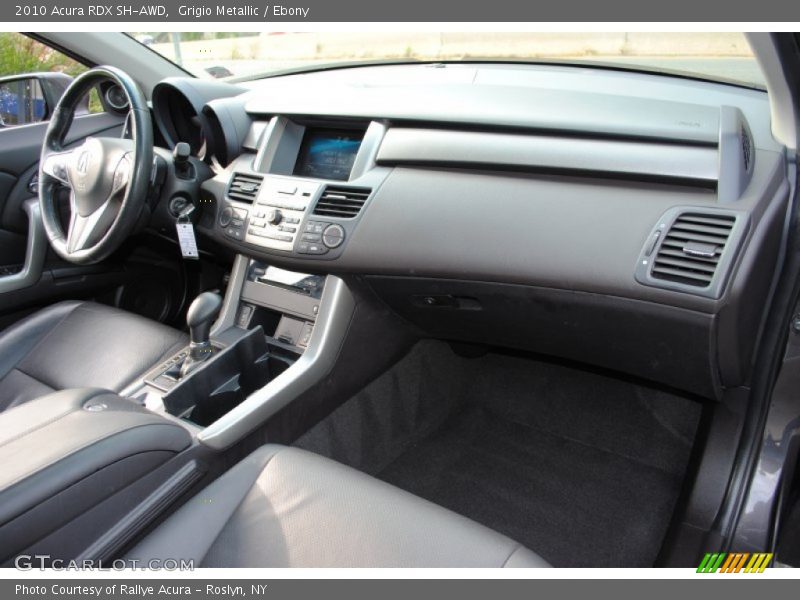 Grigio Metallic / Ebony 2010 Acura RDX SH-AWD