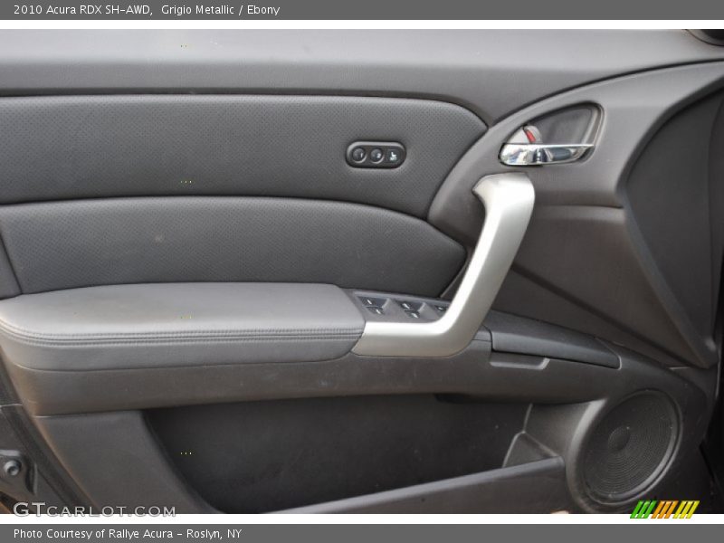 Grigio Metallic / Ebony 2010 Acura RDX SH-AWD