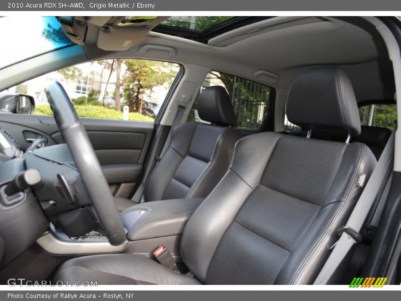 Grigio Metallic / Ebony 2010 Acura RDX SH-AWD