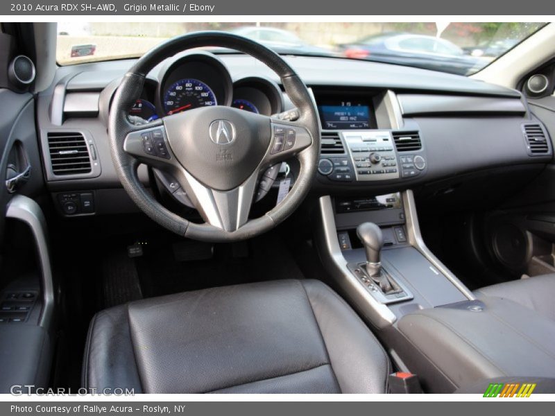 Grigio Metallic / Ebony 2010 Acura RDX SH-AWD