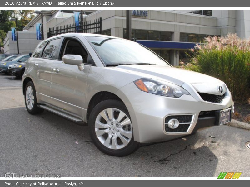 Palladium Silver Metallic / Ebony 2010 Acura RDX SH-AWD