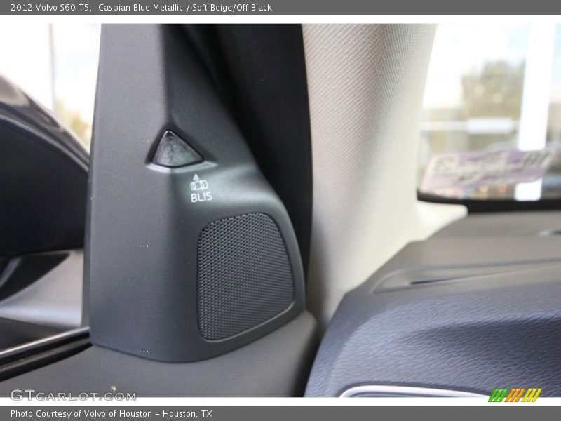Caspian Blue Metallic / Soft Beige/Off Black 2012 Volvo S60 T5
