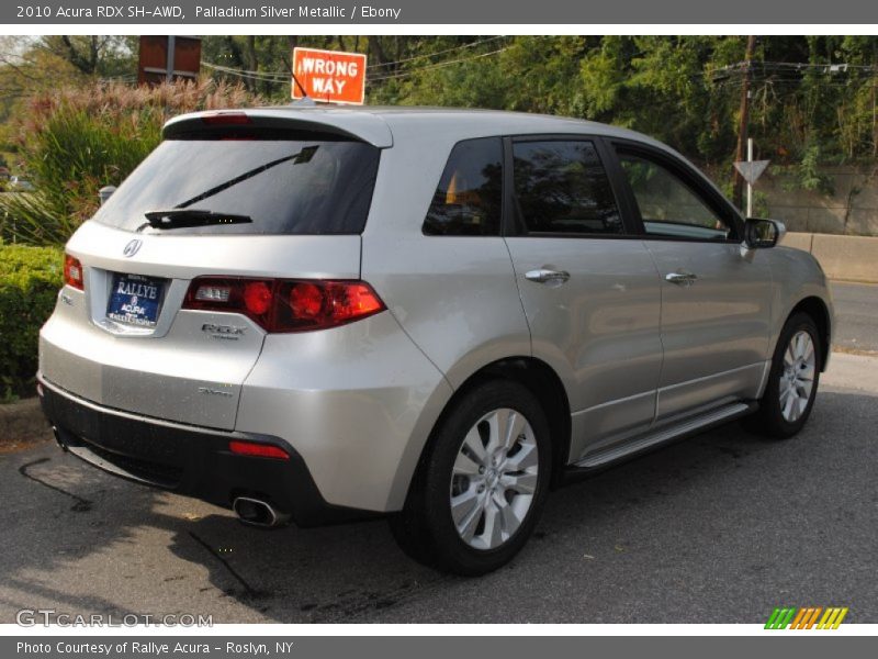 Palladium Silver Metallic / Ebony 2010 Acura RDX SH-AWD