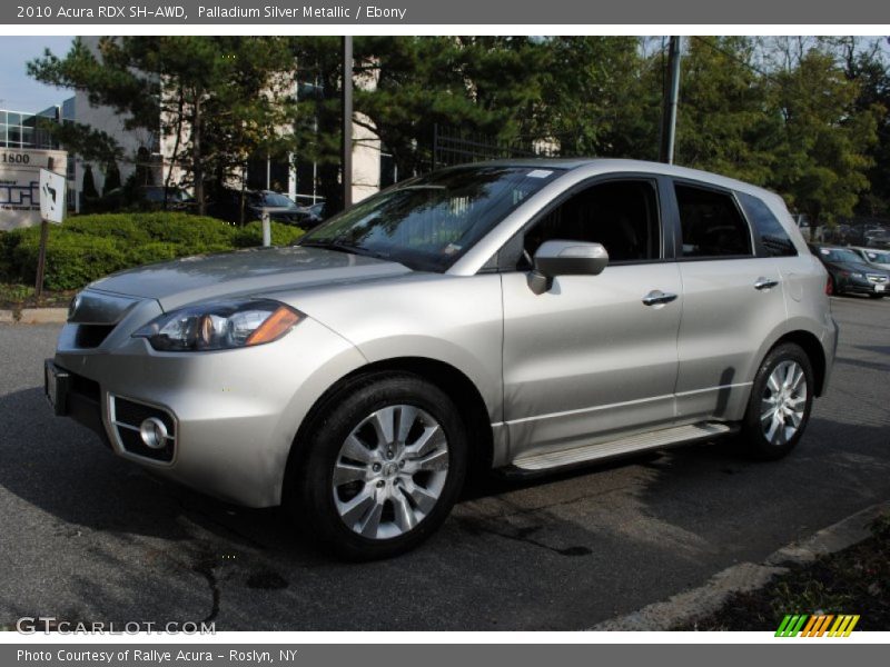 Palladium Silver Metallic / Ebony 2010 Acura RDX SH-AWD