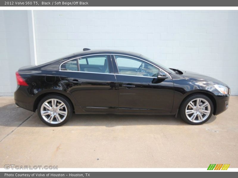 Black / Soft Beige/Off Black 2012 Volvo S60 T5