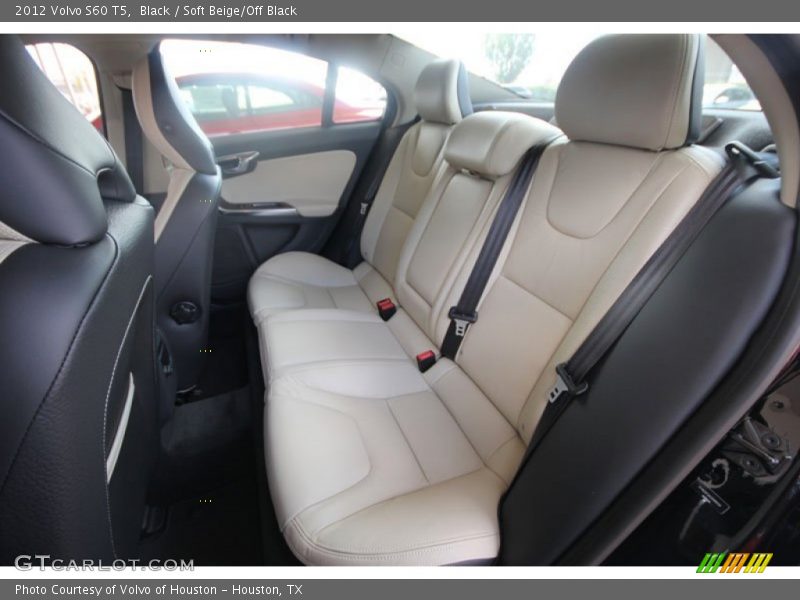 Black / Soft Beige/Off Black 2012 Volvo S60 T5