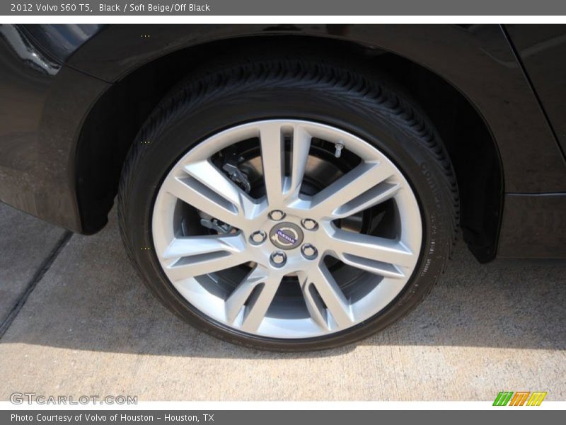 Black / Soft Beige/Off Black 2012 Volvo S60 T5